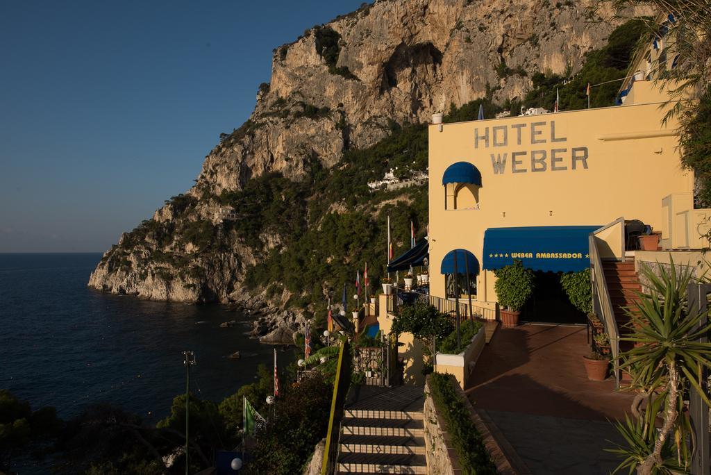 Hotel Weber Ambassador Capri Bagian luar foto